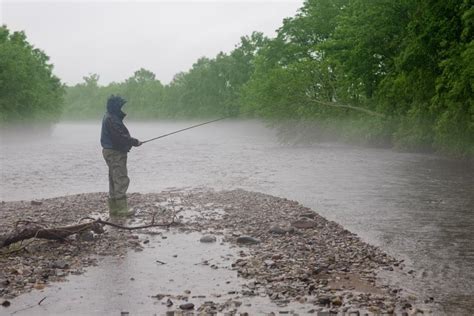 Can you go fishing in the rain, or does the weather whisper secrets to the fish?